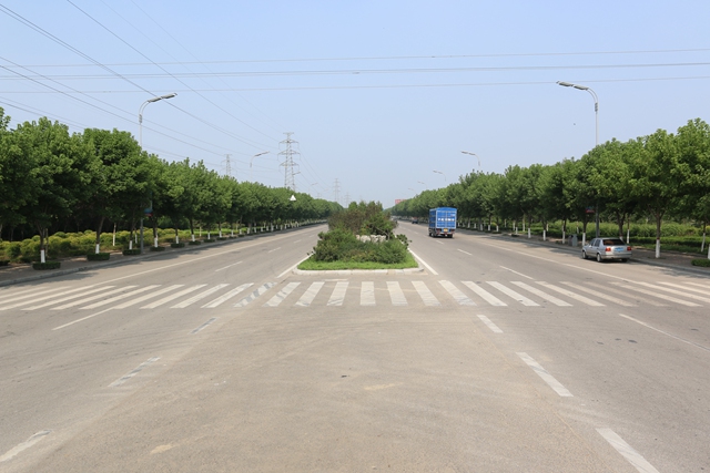 蚌埠市興中路道排工程